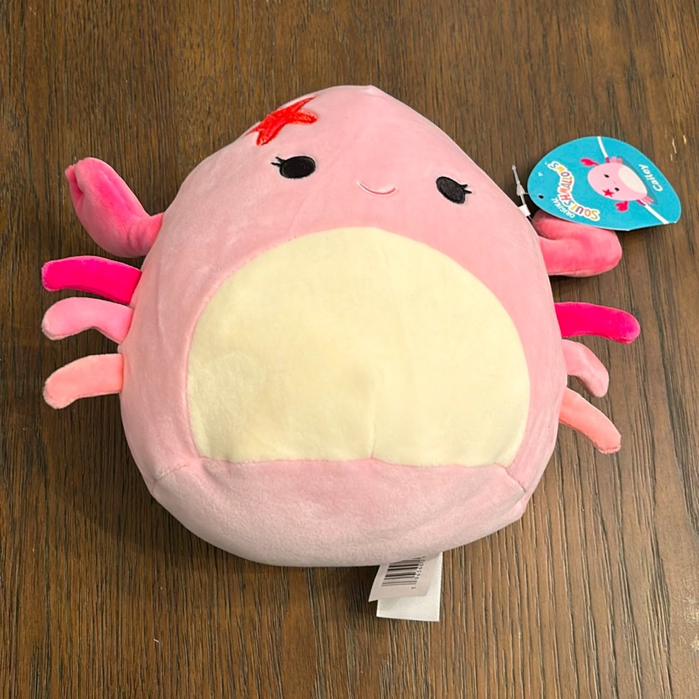 NWT Squishmallows Cailey, under the sea vibes. Super cute & soft!